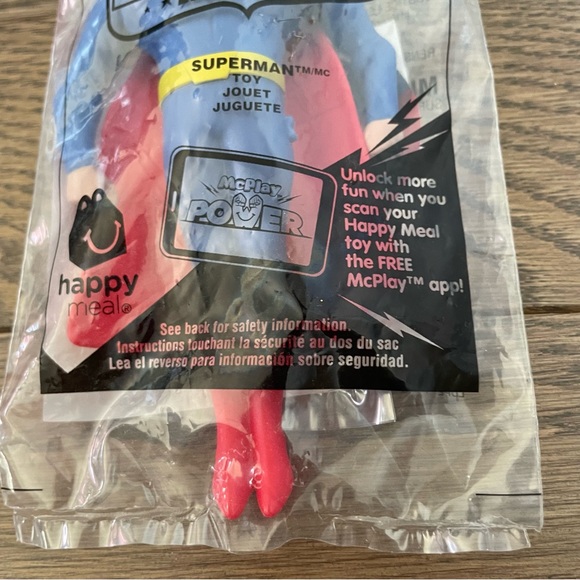 2016 McDonald’s Justice League Superman Toy Action Figure - New In Package - # 3 - Picture 4 of 5